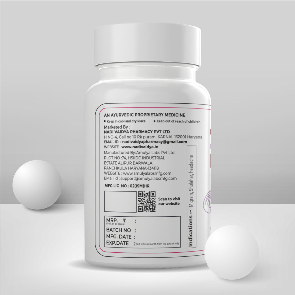 NADI VAIDYA MIGRAINE CARE TABLET